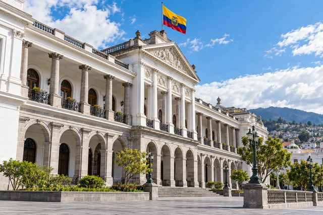 Edificio de una institución pública de Ecuador